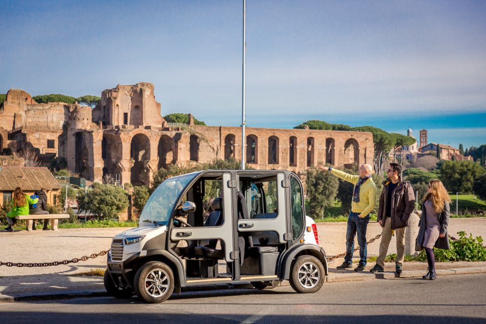 Rome: Private Highlights Tour by Golf Cart - Castel Sant’Angelo and Vatican City: finishing strong with big-picture sights