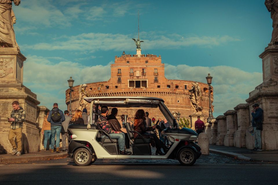 Rome: Private Highlights Tour by Golf Cart - The route starts with an easy, central pickup