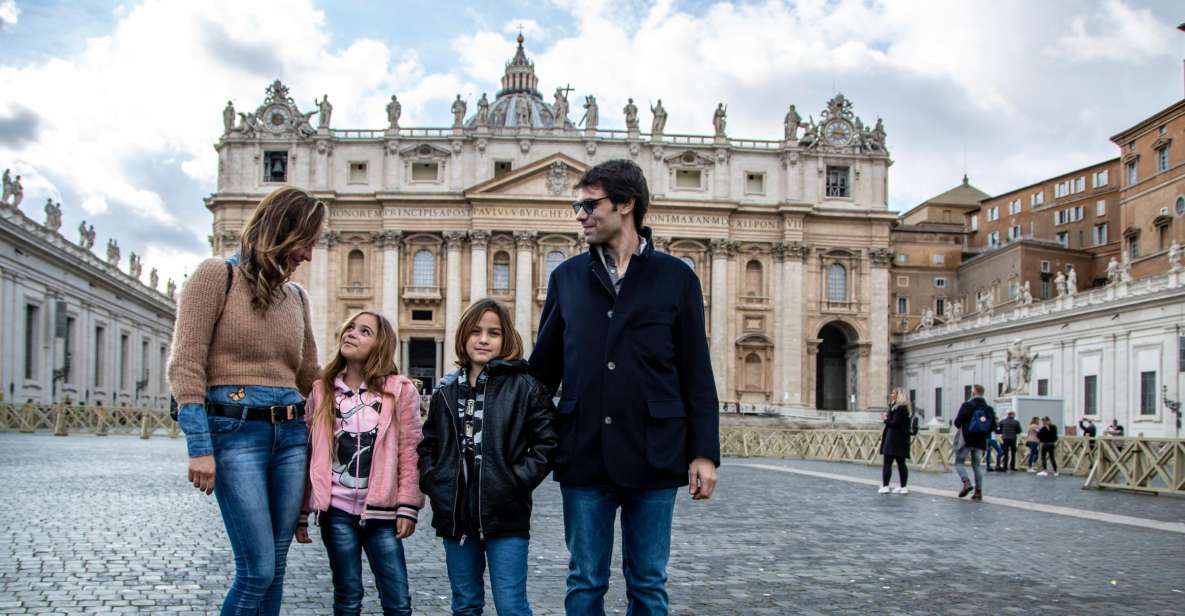 Rome: Private Kid-Friendly Tour of Vatican City and Museums - Where you meet and how the tour actually starts