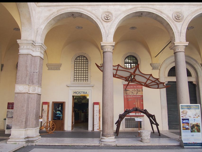 Rome: Private Leonardo da Vinci Exhibition Guided Tour - Where the Leonardo show happens: Palazzo della Cancelleria