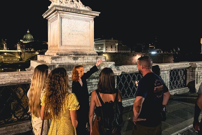Rome: Private Night Ghost Walking Tour - Ponte Sisto and Fontana del Mascherone: bridges, warnings, and dark humor