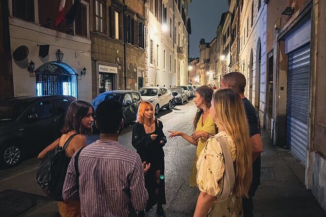 Rome: Private Night Ghost Walking Tour - Via di Monserrato and the Spanish church: prisons and scandal