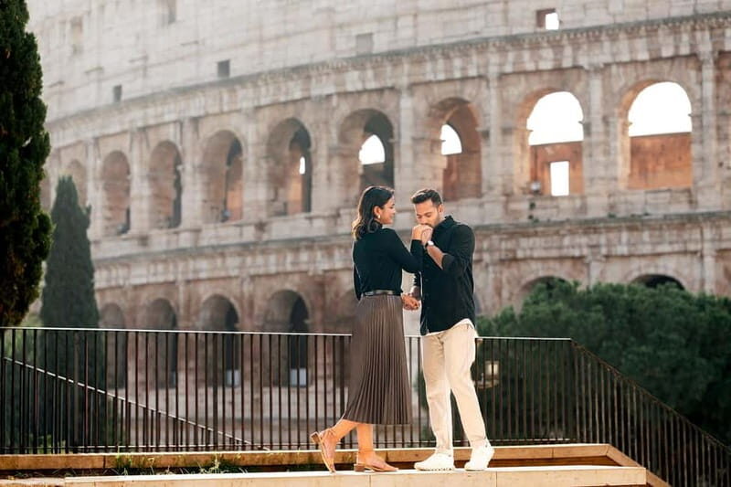 Rome: Private photoshoot at the Colosseum & Surroundings - Stop 3: Capitoline Hill for panoramic family and couple photos