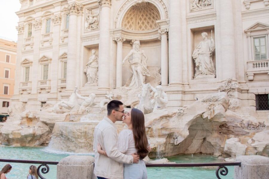 Rome: Private Professional Shooting at Trevi - Meeting Point at the Benetton Shop: Simple Logistics That Matter