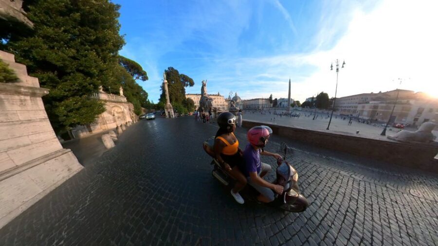 🛵 Rome: Private Scooter Guided Tour, Day - Night Ride💘🛵 - Colosseum, Circus Maximus, and the Pyramid stretch: big sights, quick moments