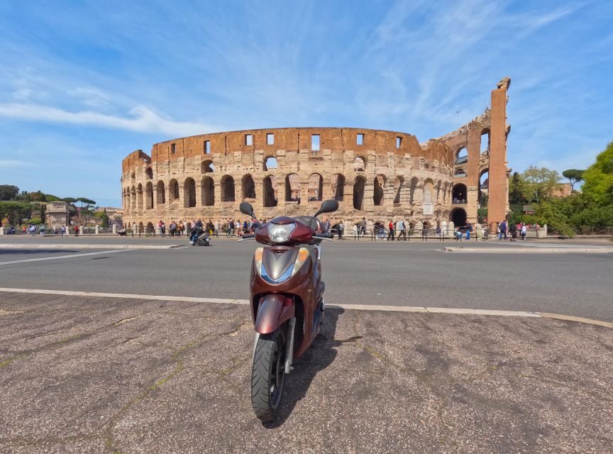 🛵 Rome: Private Scooter Guided Tour, Day - Night Ride💘🛵 - Boca della Verità and Janiculum Hill: the quiet payoff moments