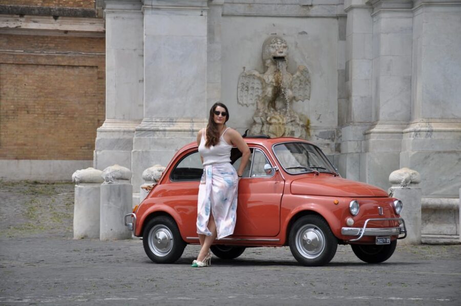 Rome Private Tour and Photo in a Vintage Fiat 500 - Giardino degli Aranci: Scenic Time That Doesn’t Feel Rushed