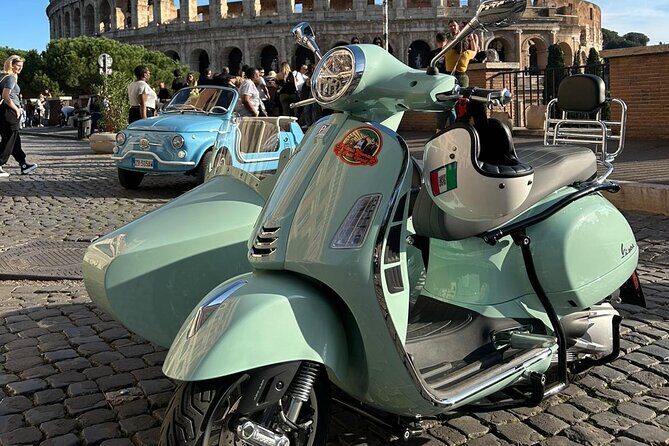 Rome Private Tour in a Vintage Vespa Sidecar Style for 90 Minutes - Trevi Fountain: your 15-minute photo window (plus the tradition)