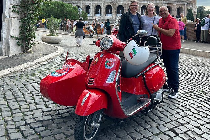 Rome Private Tour in a Vintage Vespa Sidecar Style for 90 Minutes - Chiesa di Sant’Ignazio di Loyola: when ceiling art plays tricks