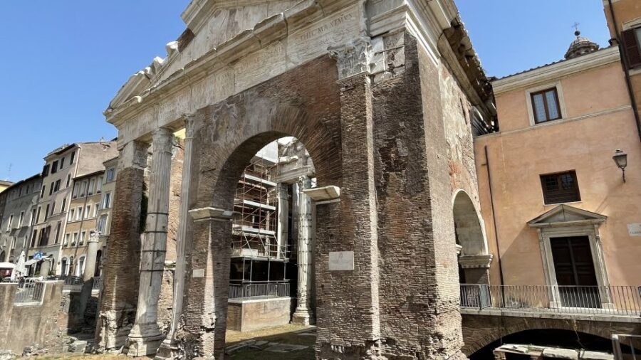 Rome: Private Tour of the Jewish Quarter - The Roman stage-set: Theatre of Marcellus and Portico d’Ottavia