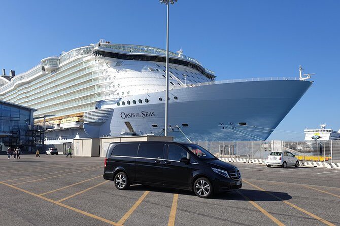 Rome: Private Transfer to/from Civitavecchia Port Van Mercedes - Door-to-Door From Civitavecchia to Rome Without the Luggage Grind