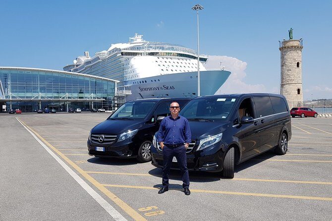 Rome: Private Transfer to/from Civitavecchia Port Van Mercedes - Meeting the Driver Inside Civitavecchia Port (Where Things Can Get Tricky)