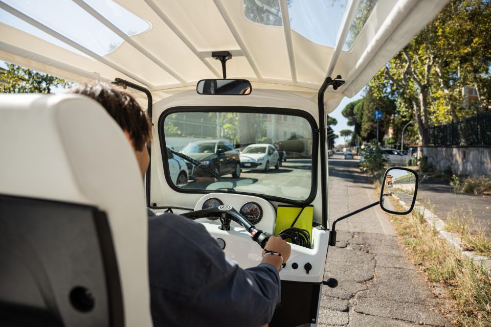 Rome: Private Tuk Tuk Tour with Hotel Pickup and Prosecco - Fontana dell’Acqua Paola: the tasting break and a slower rhythm