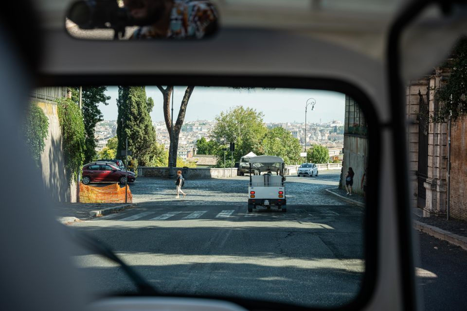 Rome: Private Tuk Tuk Tour with Hotel Pickup and Prosecco - Giardino degli Aranci and the Pyramid of Cestius: Rome’s quieter surprises