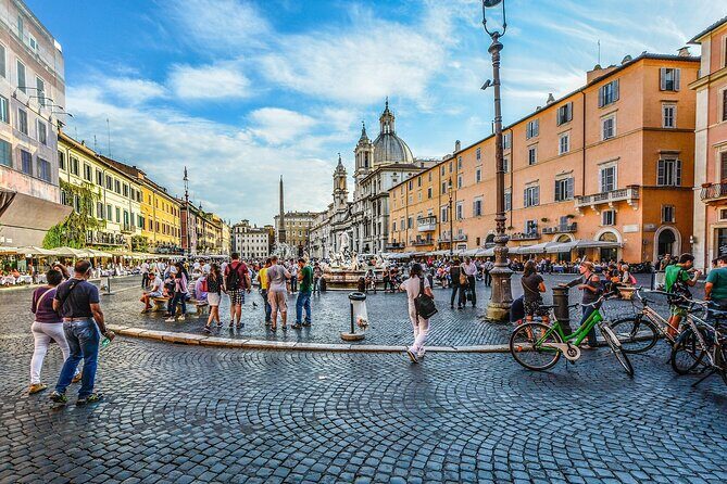 Rome Private Walking Tour including Pantheon access - Via del Corso straight through the old center