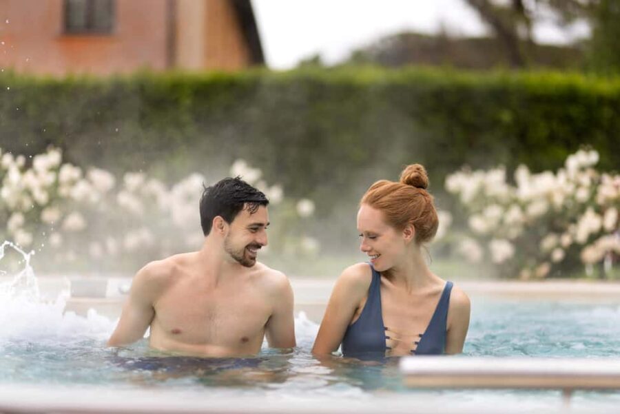 Rome: QC Termeroma Spa Admission Ticket - Pools and showers you’ll actually use: infinity pools, music pools, emotional shower