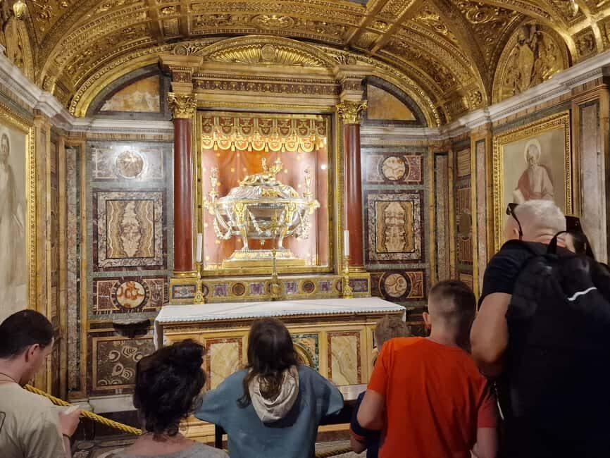 Rome: Relics from the Passion of the Christ Walking Tour - Key things to know before you go