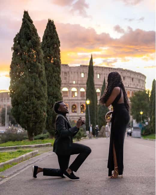 Rome: Romantic Proposal PhotoShoot - Why a secret Rome proposal photo shoot feels different