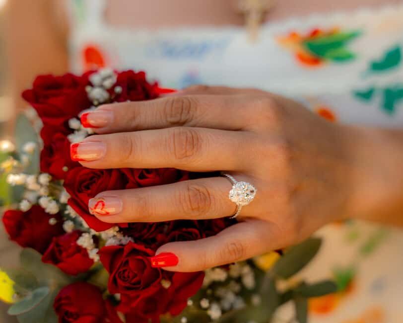 Rome: Romantic Proposal PhotoShoot - The Giardinetto del Monte Oppio photo stop: where the magic happens