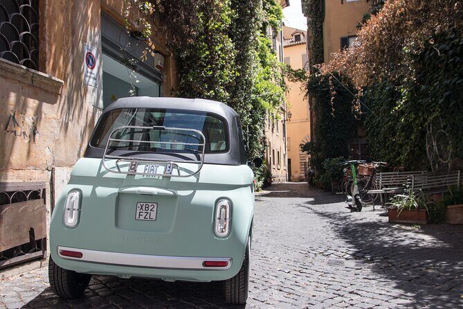 Rome: Self-Guided Tour of the City in a Fiat Topolino E-Car - The Driving Experience: Small Car, Real Roman Streets