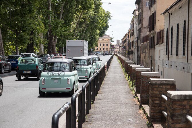 Rome: Self-Guided Tour of the City in a Fiat Topolino E-Car - Stop: Circus Maximus and the Stories Rome Loves