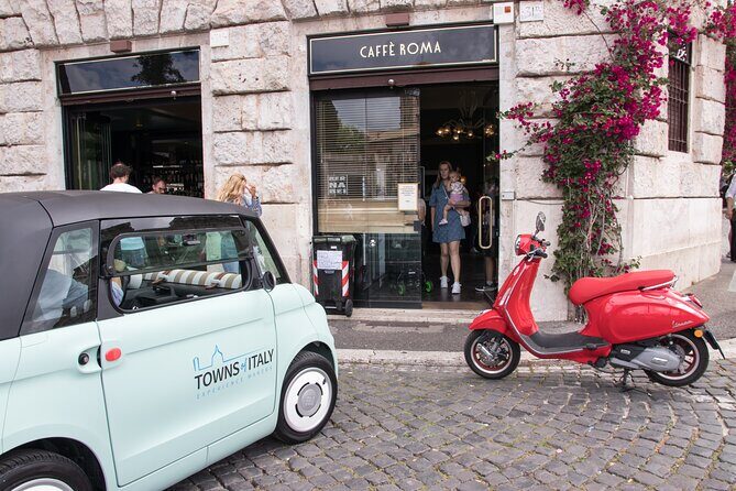 Rome: Self-Guided Tour of the City in a Fiat Topolino E-Car - Terrazza del Gianicolo: Panoramic Break and Gelato Energy