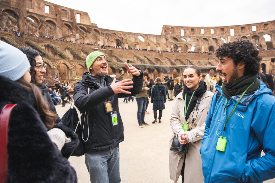 Rome Semi-Private Early Morning Colosseum Express with Arena - What you actually get tickets-wise for Forum and Palatine Hill