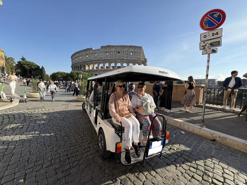 Rome: Sightseeing Tour by Golf Cart - Trevi Fountain: Icon Sightseeing Without Losing the Day