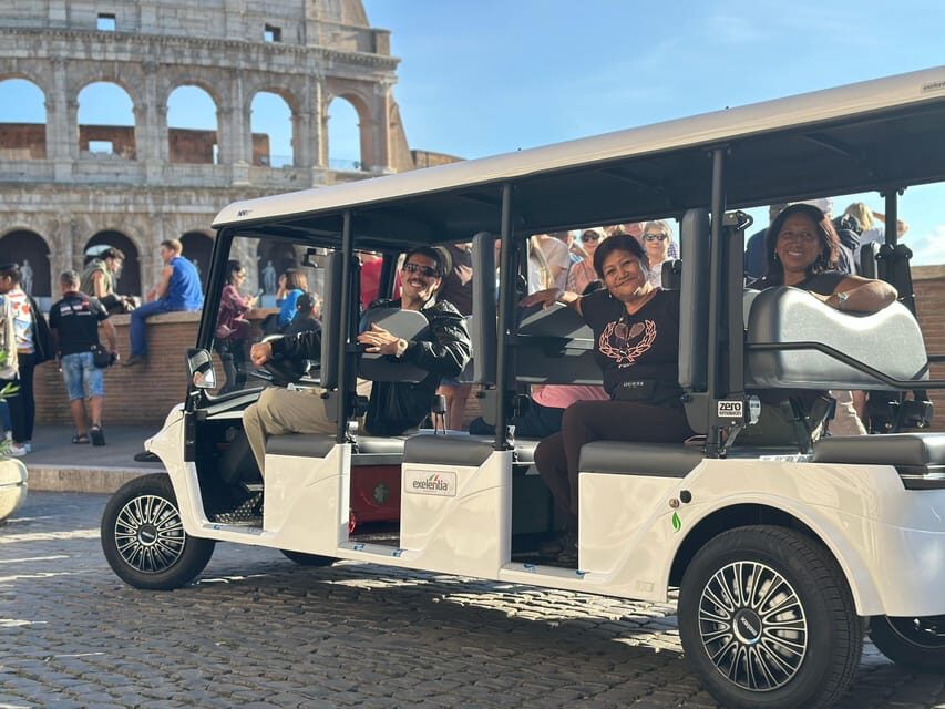 Rome: Sightseeing Tour by Golf Cart - Sant’Ignazio di Loyola and Palazzo di Montecitorio Stops