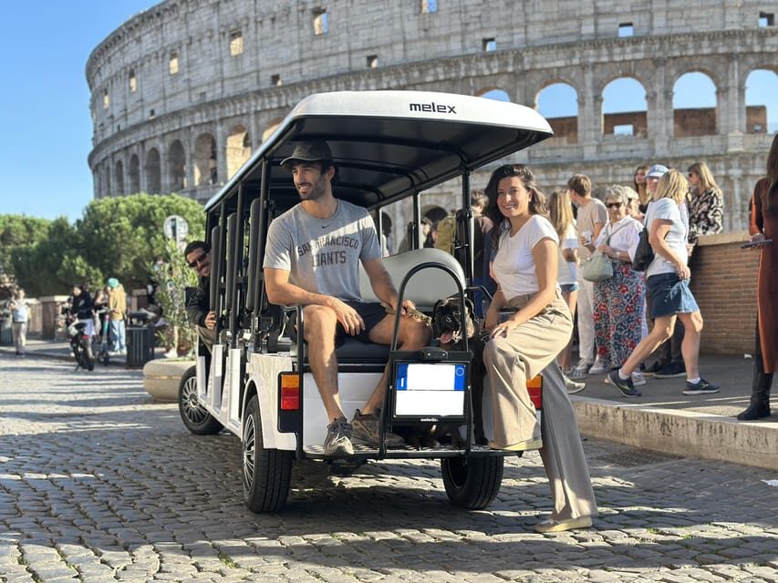 Rome: Sightseeing Tour by Golf Cart - Meeting at Via Urbana 167: A Simple Start With One Catch