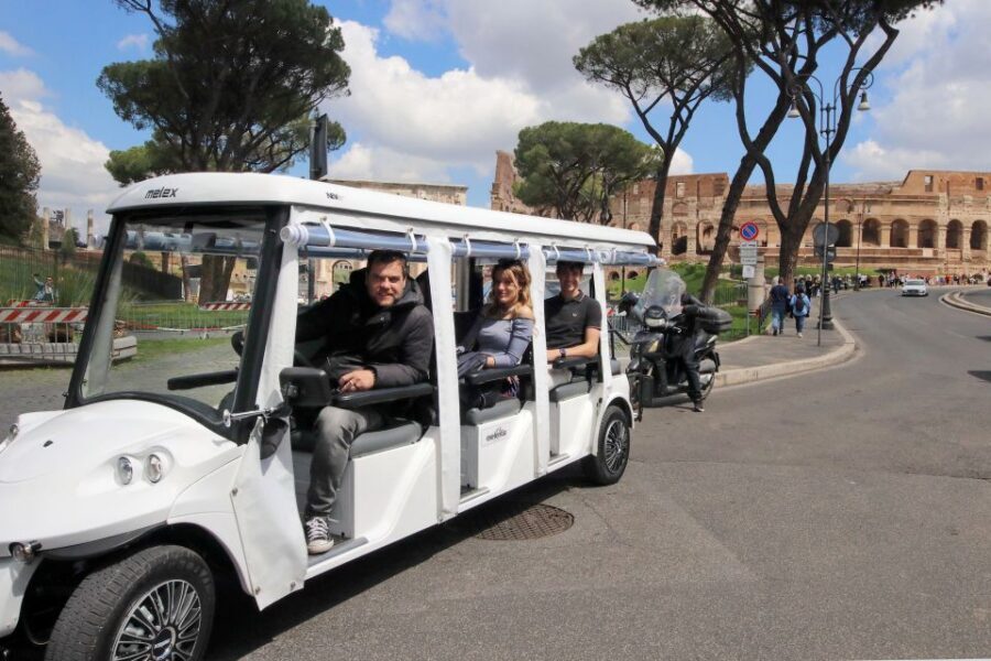 Rome: Small Group City Highlights Tour in Electric Cart - Price and value: is $135.94 worth 3 hours?