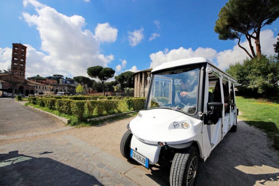 Rome: Small Group City Highlights Tour in Electric Cart - Piazza del Popolo and hill driving: getting beyond the flat center
