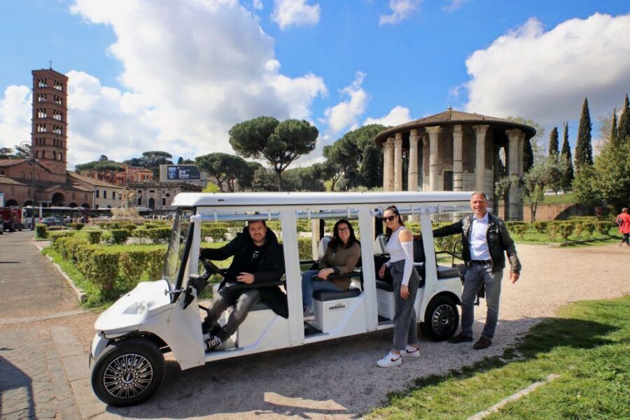 Rome: Small Group City Highlights Tour in Electric Cart - English, Spanish, Portuguese, or Dutch: a guide that keeps up