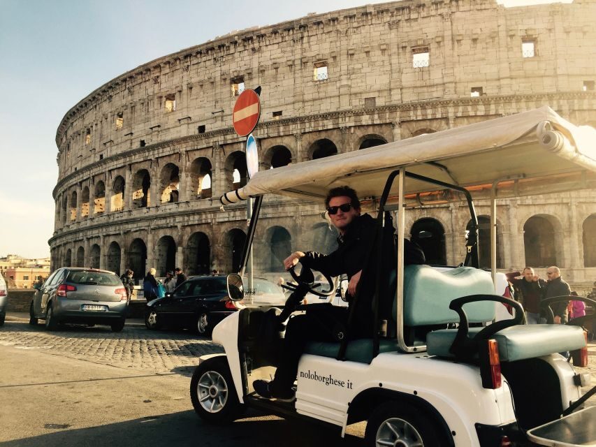 Rome: Small Group Golf Cart Highlights Tour - Quick hits before you go