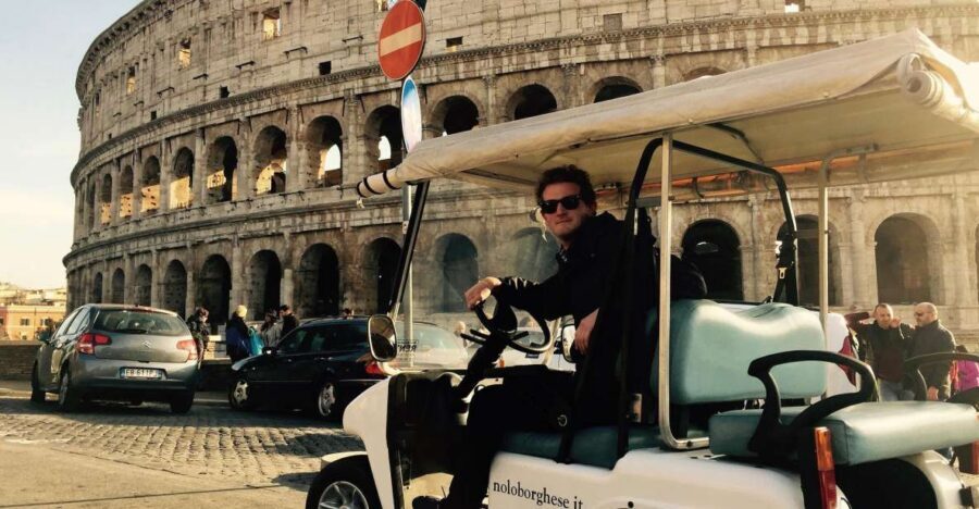 Rome: Small Group Golf Cart Highlights Tour - Meeting at Piazza della Repubblica: the part to nail