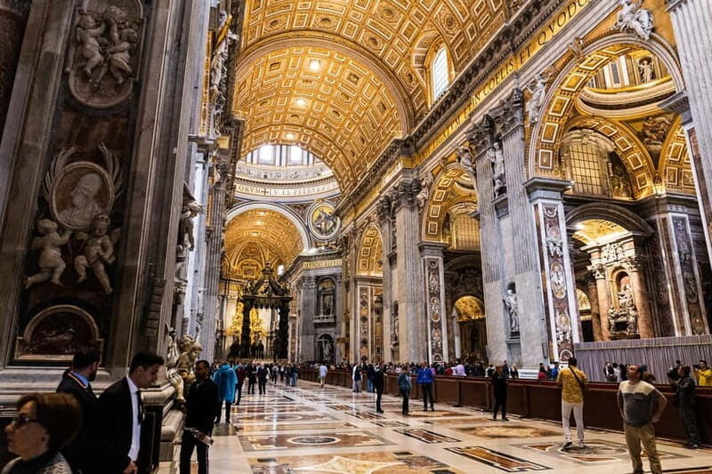 Rome: Small Group tour Vatican Museums & Sistine Chapel - St. Peter’s Basilica: where the scale hits you in the face