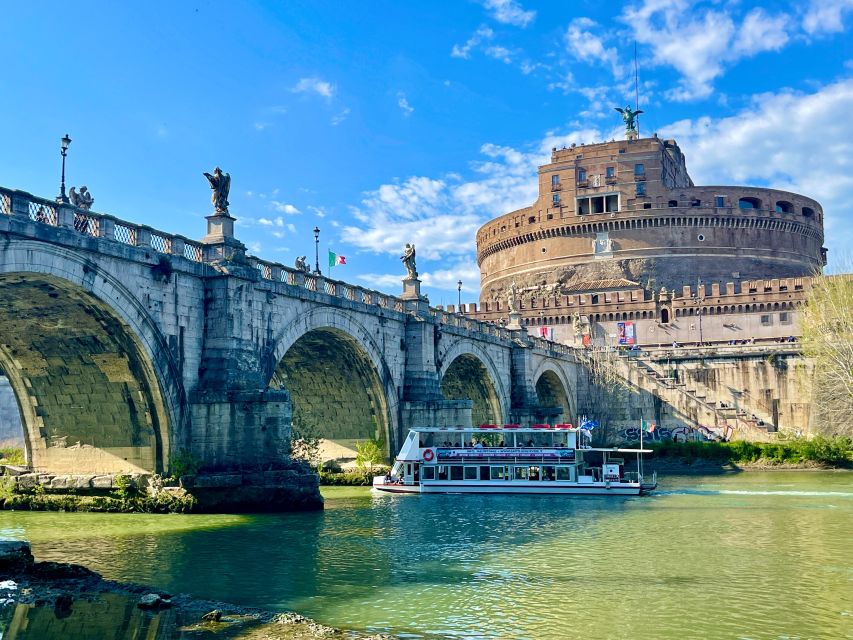 Rome Squares and Fountains Tour & River Boat Hop On Hop Off - Tiber River hop-on hop-off: how to use your 24 hours