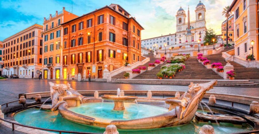 Rome: Squares and Fountains Walking Guided Tour - Starting above the Spanish Steps for a real Rome orientation