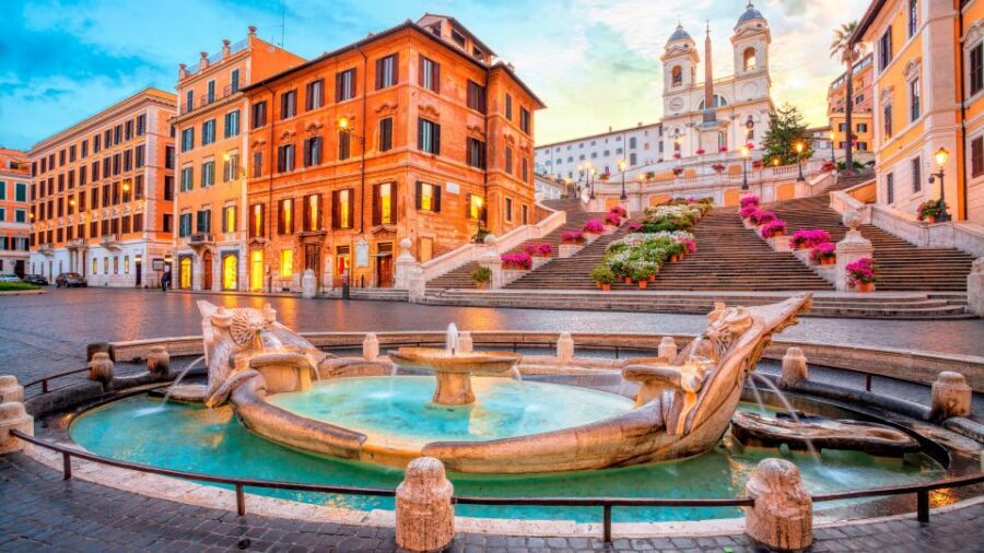 Rome: Squares and Fountains Walking Guided Tour - Spanish Steps to Trevi: how Baroque drama works on foot