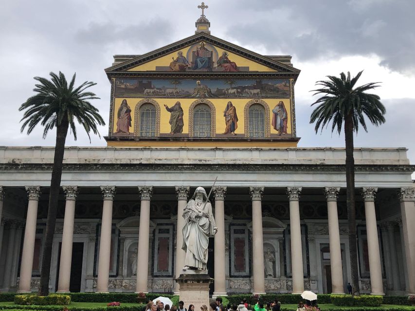 Rome: St Paul's Basilica, Sarcophagus, & Major Basilica Tour - Group size, language, and what that means for your experience