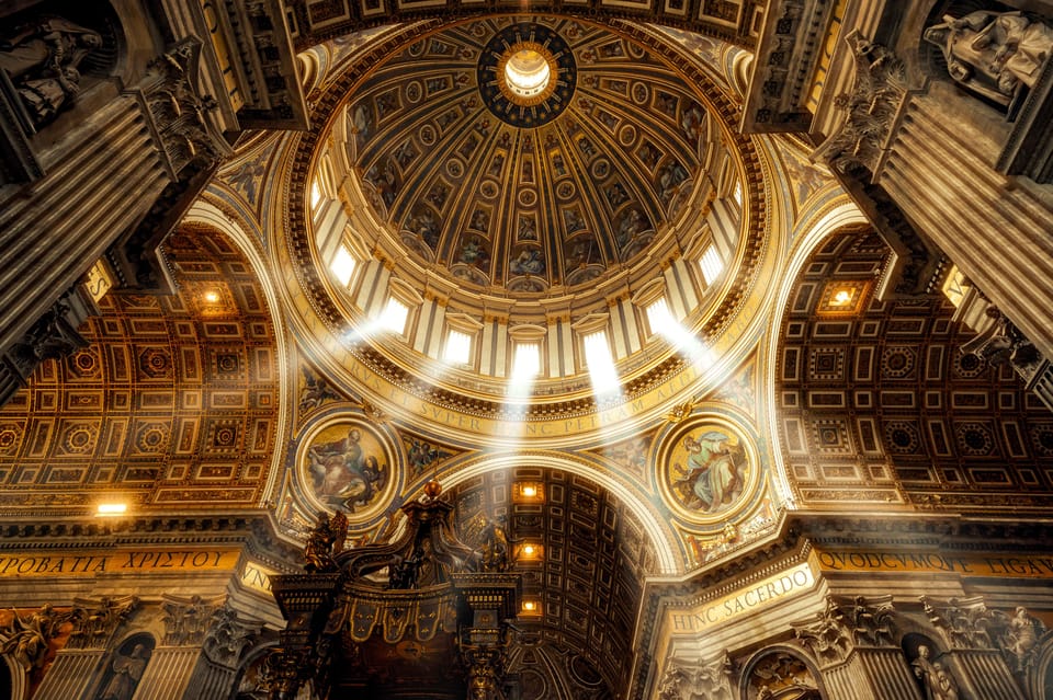 Rome: St Peter's Basilica Tour with Optional Dome Climb - Optional dome terrace climb: Rome’s view from above (and the reality check)
