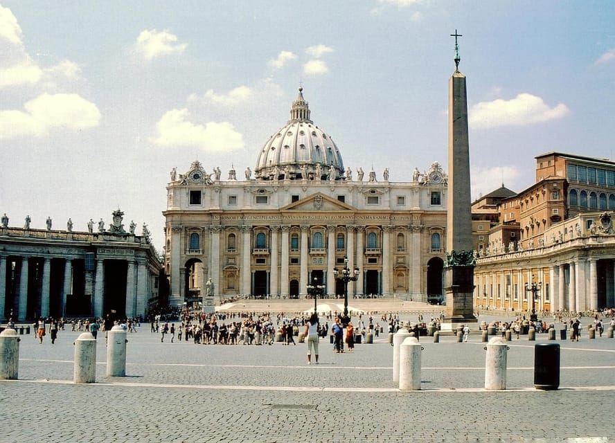 Rome: St. Peter's Basilica Tour with Underground - Vatican Underground chambers: the quieter side of Rome’s power center