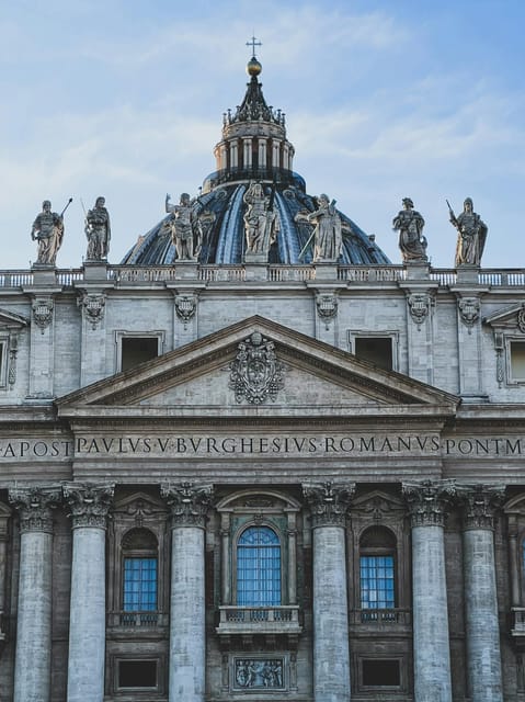 Rome: St. Peter's Basilica Tour with Underground - Optional Dome climb: worth it, but know the rules