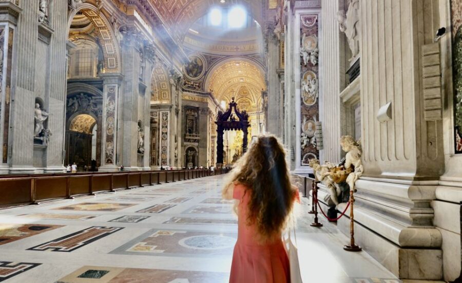 Rome: St. Peter's Basilica with Dome Private Tour - Climbing the Dome: mosaics up close and views that feel unreal