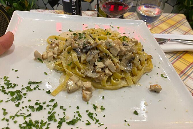 Rome - Tagliatelle Cooking Class with sit down Meal & Prosecco - Key highlights