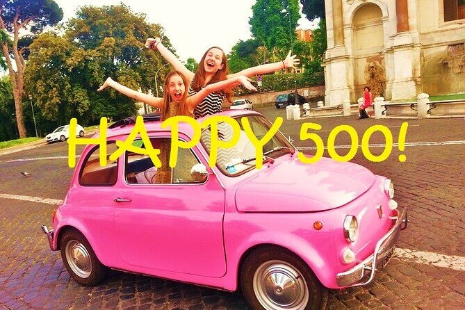 Rome: The Original Fiat 500 Self-Drive Tour - A Candy-Colored Fiat 500 makes Rome feel personal