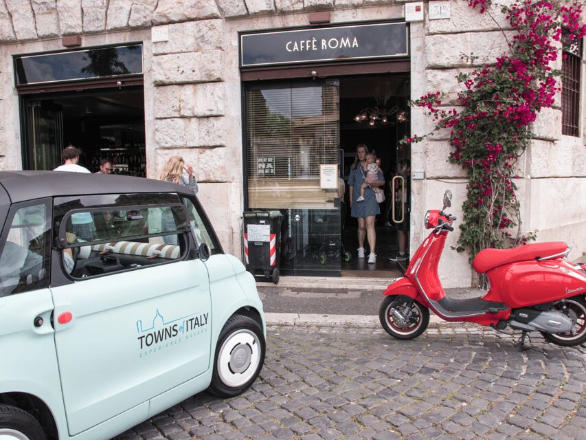 Rome: "The Unmissable" Fiat Topolino Eco-Chic Adventure! - Fontana dell’Acqua Paola to Janiculum Hill viewpoints