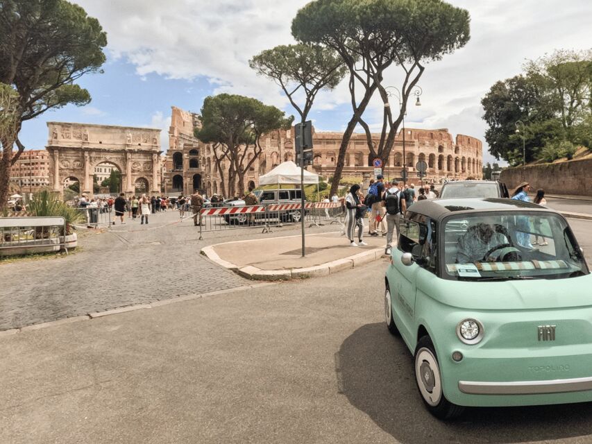 Rome: "The Unmissable" Fiat Topolino Eco-Chic Adventure! - St. Peter’s Square pass-by: iconic, but paced for your driving day