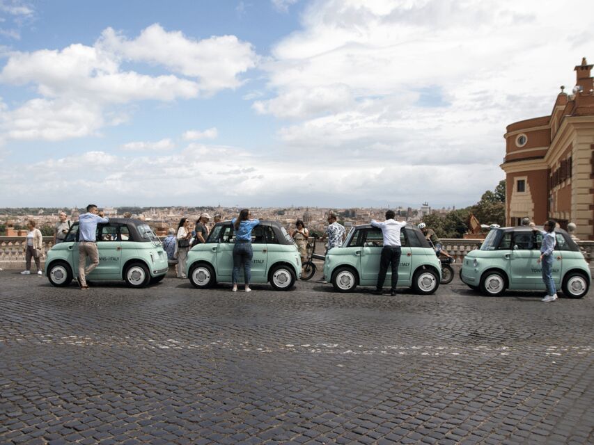 Rome: "The Unmissable" Fiat Topolino Eco-Chic Adventure! - Piazza Navona and the easy ending back at Via del Cancello