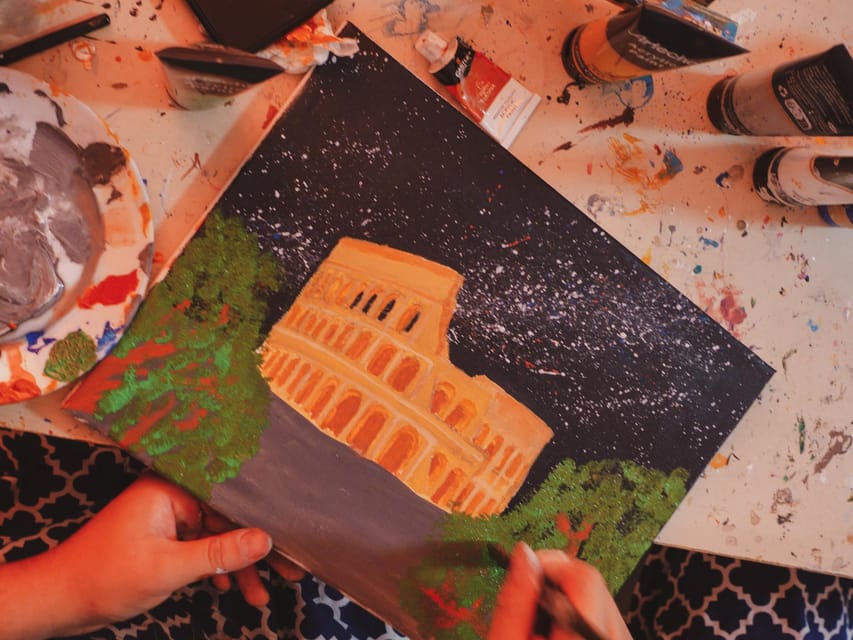 Rome: Tipsy Painting Class with Fine Wine and Arts - Price and Value: Is $70 a Good Deal in Rome?